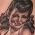 tattoo galleries/ - Zombie Pin-up - 30903